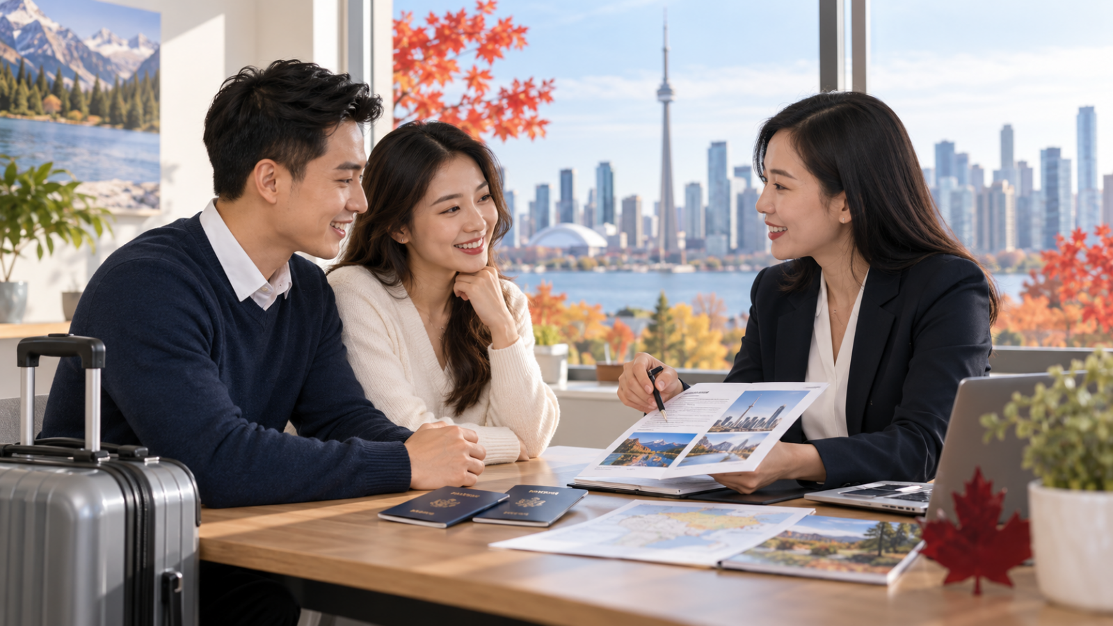 Khách hàng được tư vấn hồ sơ visa du lịch Canada