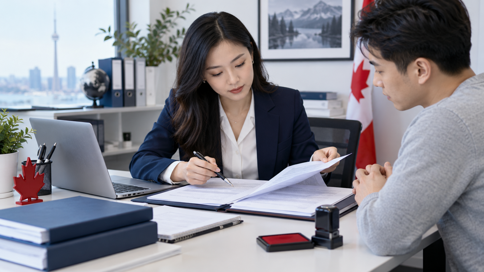 Chuyên viên kiểm tra và dịch thuật hồ sơ Canada